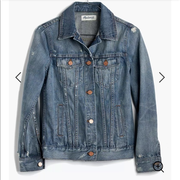 Madewell Jean Jacket in Ellery Wash - Picture 2 of 5